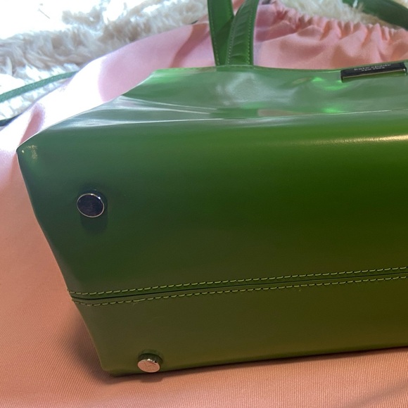 Kate Spade Sam Icon Leather Small Tote Black Classic Zip Tote - Picture 5 of 6